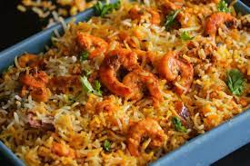 Prawn Biryani image