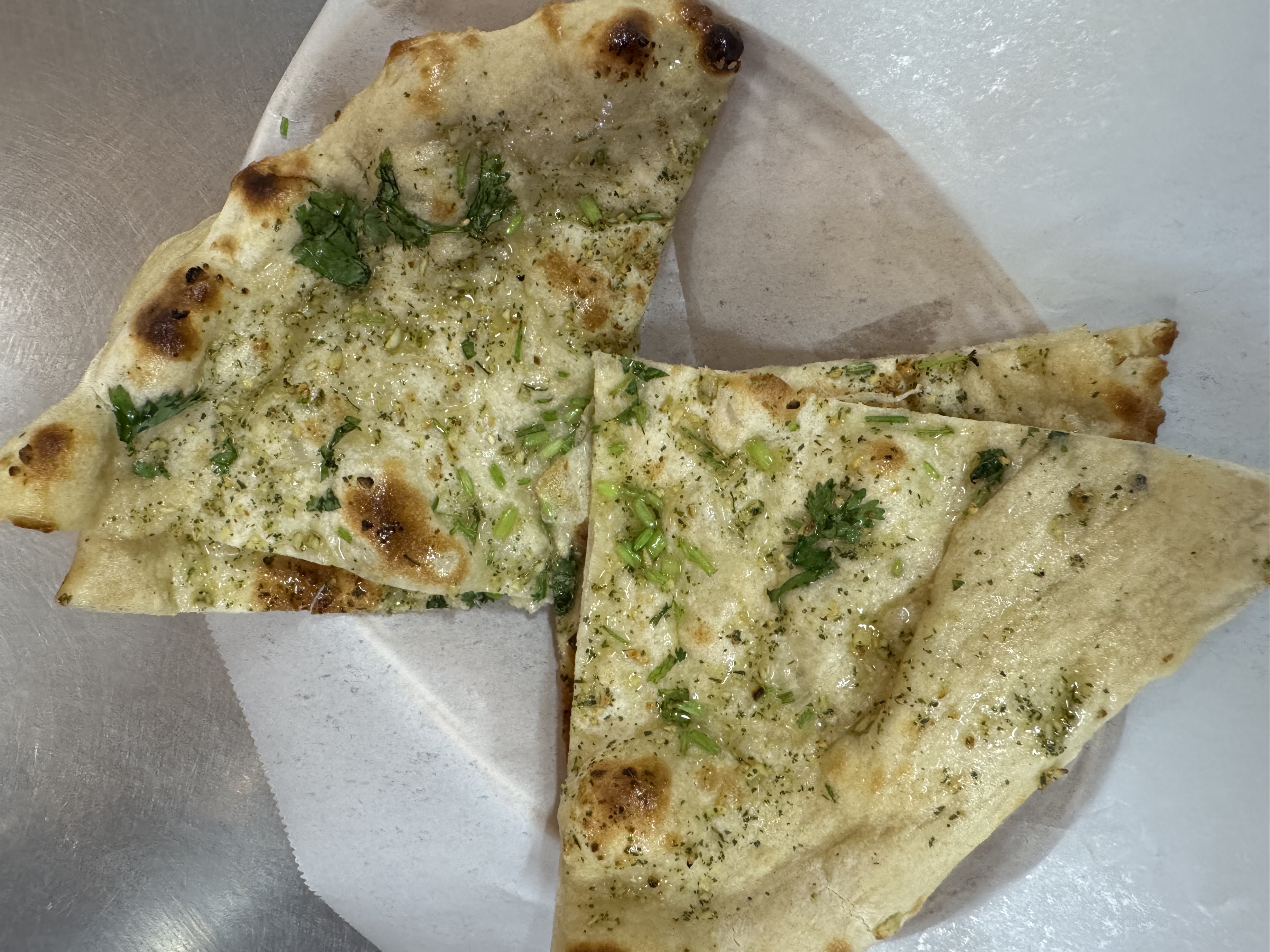 Garlic Cilantro Naan